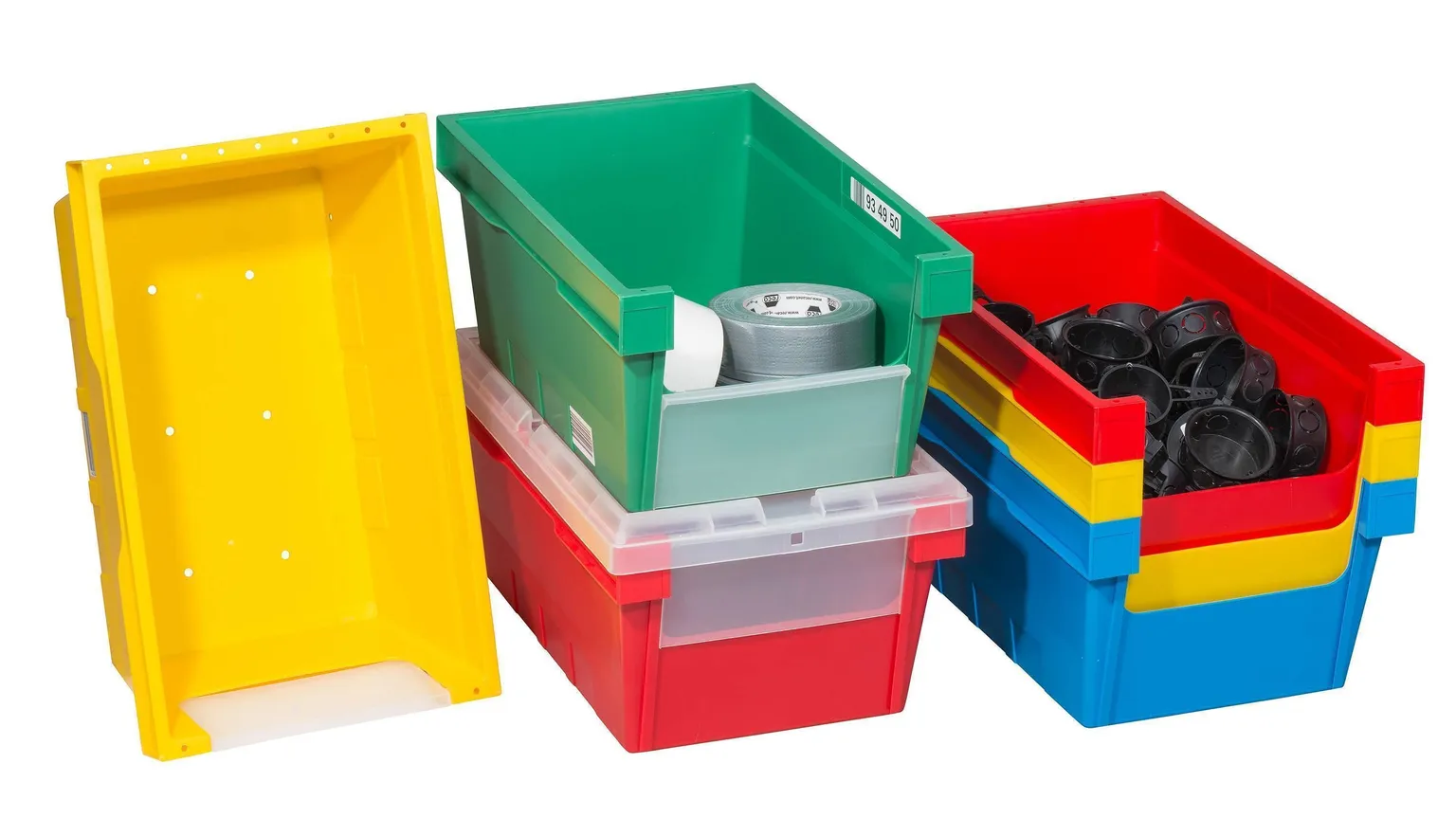 PLASTKAST "A300 STORE 210S" PUNANE 30X49X21CM