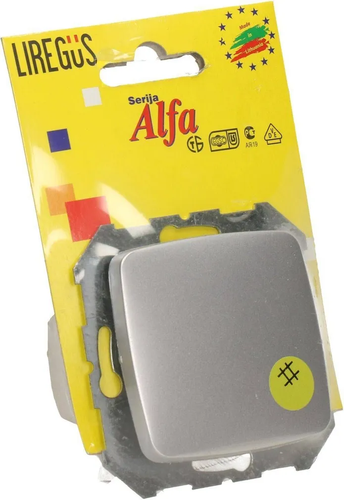 RISTLÜLITI 1-NE R-TA ALFA METALLIK LIREGUS