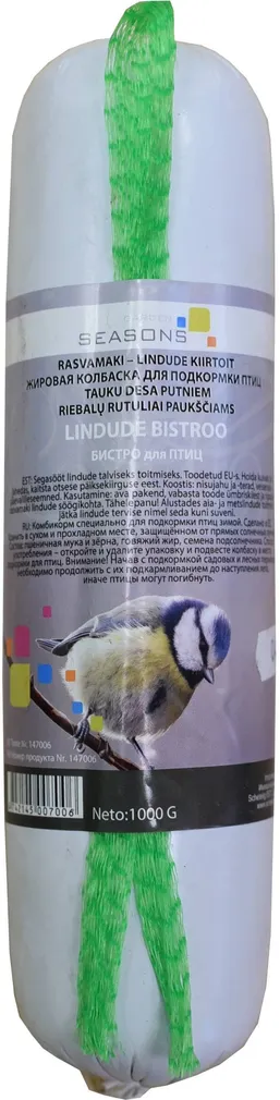 LINNUTOIT RASVAMAKI LINDUDE BISTROO 1000G