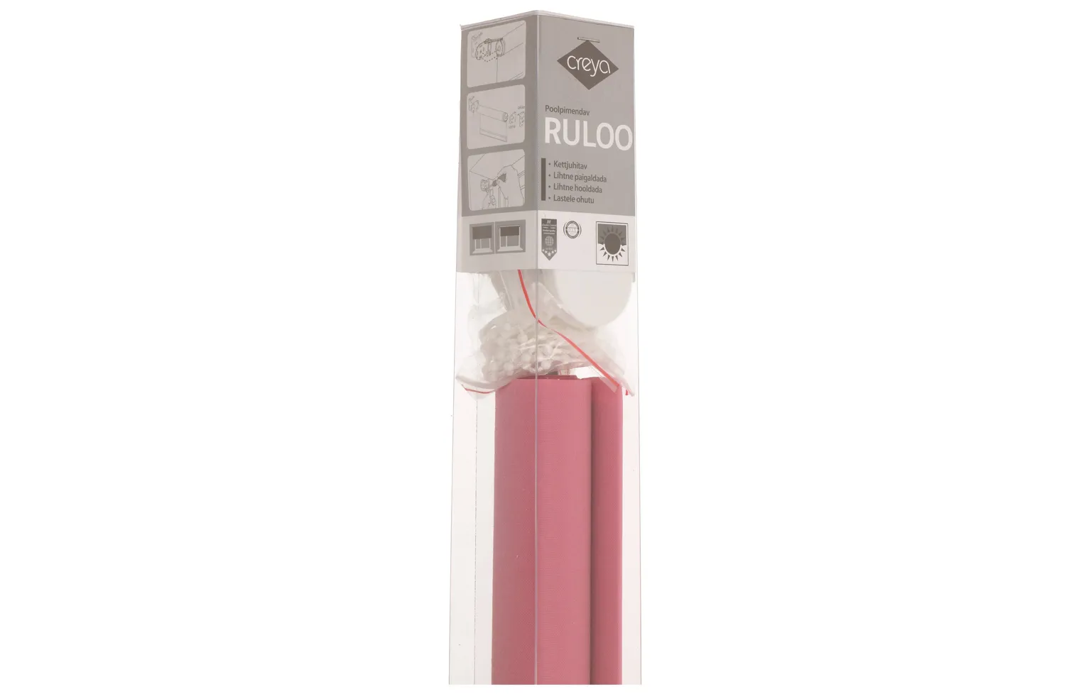 POOLPIMENDAV CREYA RULOO 80X180CM TUMEROOSA
