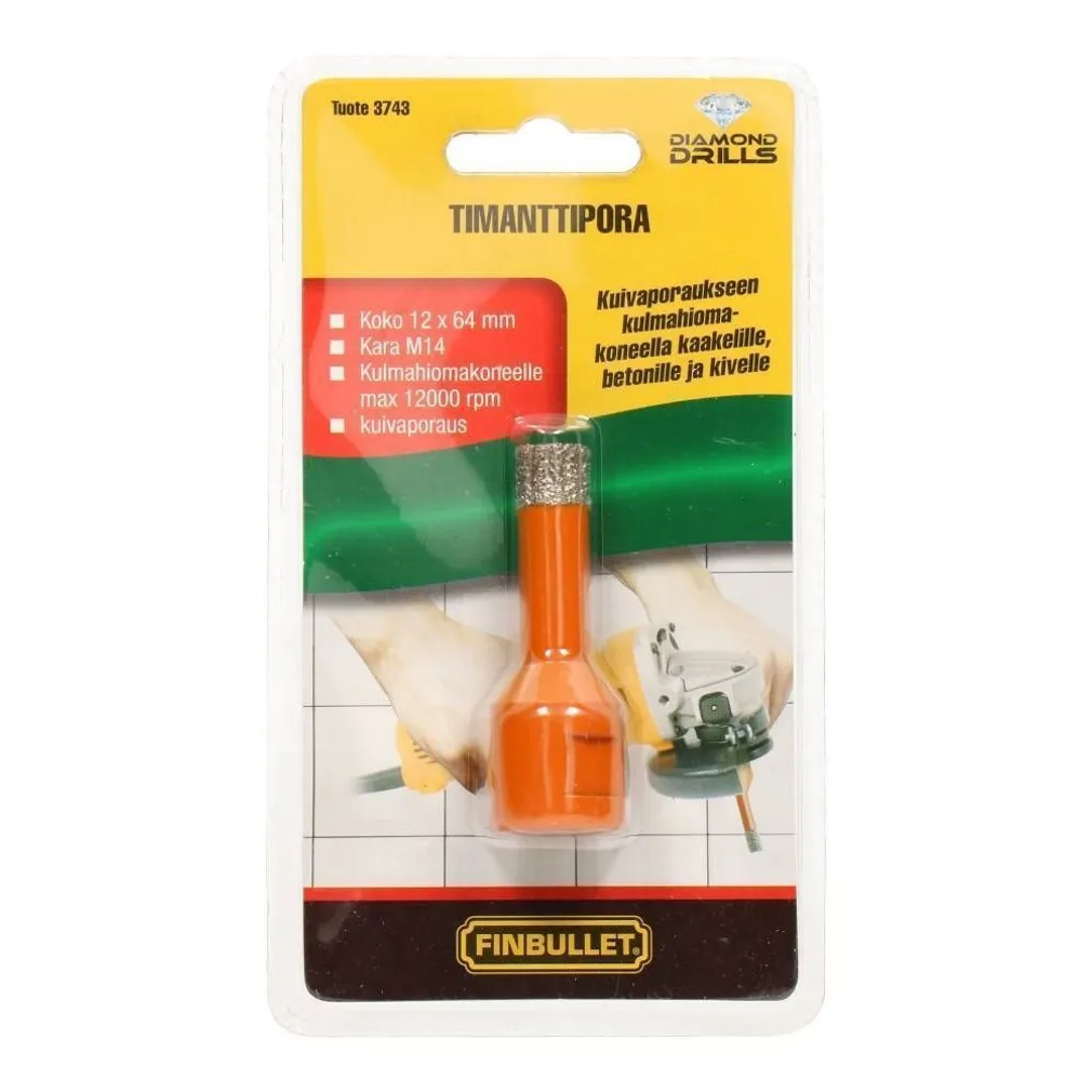 TEEMANTFREES 12X64MM /M14 LASER