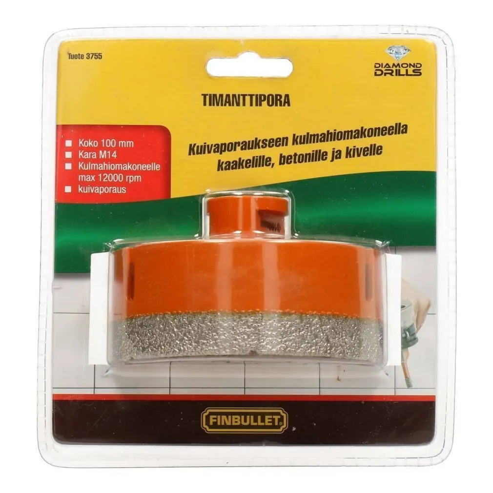 TEEMANTFREES 100X60MM /M14 LASER