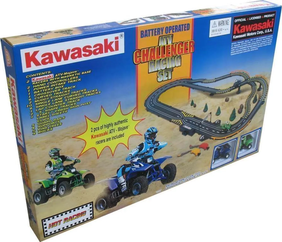 MÄNGUASI AUTORADA 137X84CM ATV CHALLENGER