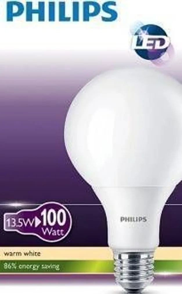 LED LAMP 13,5 - 100W E27 GLOBE WW 230V G93 FR