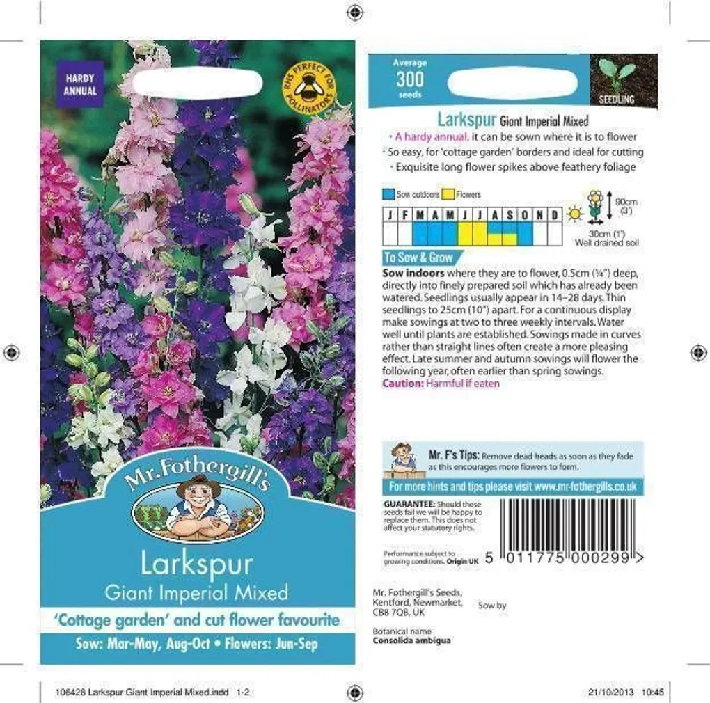 LILLESEEMNED KUKEKANNUS GIANT IMPERIAL MIX
