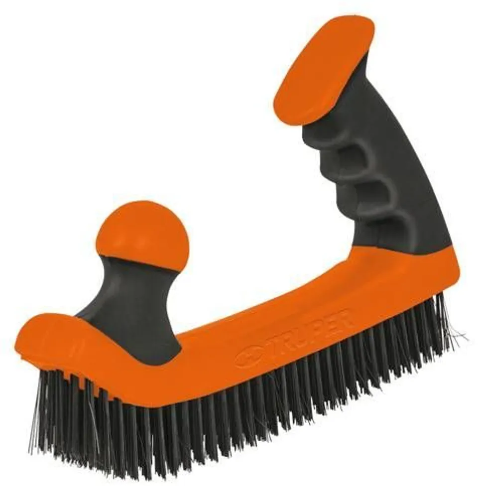 TRAATHARI KAHEKÄE, SÜSINIKTERASEST HARJADEGA 240MM