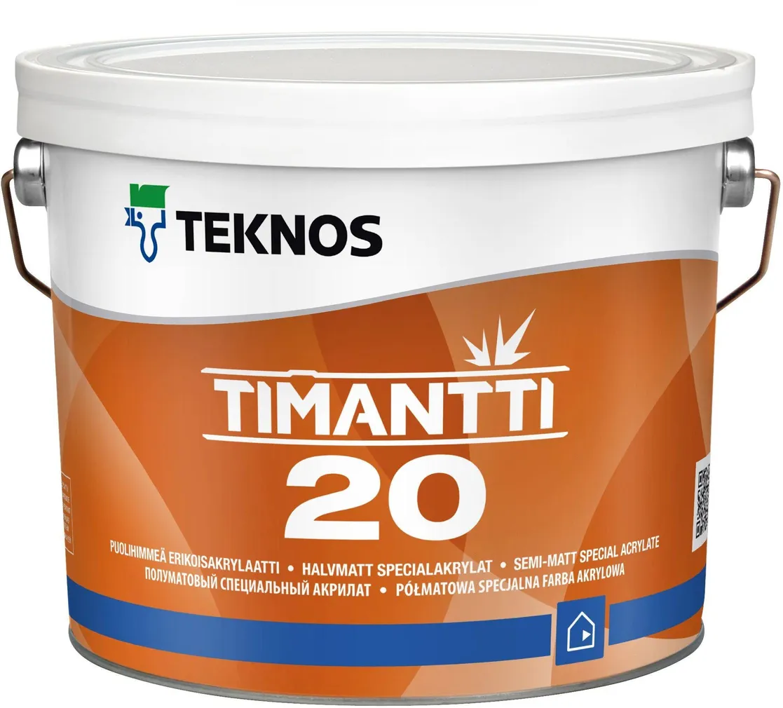 SEINAVÄRV TEKNOS TIMANTTI 20 2,7L VALGE POOLMATT