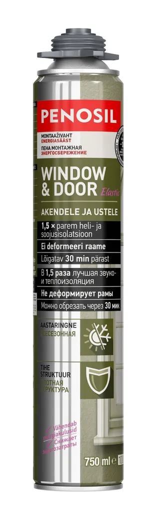 MONTAAZIVAHT PENOSIL WINDOW & DOOR 750ML