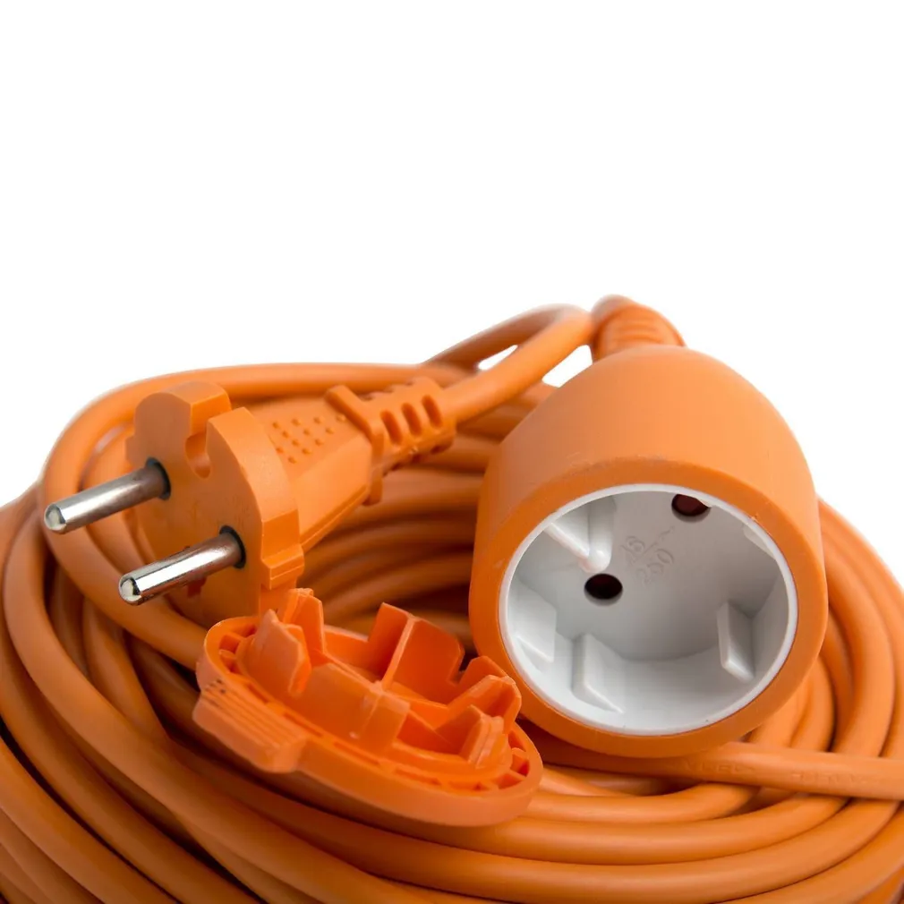 PIKENDUSJUHE ELECTRALINE JÄTKU 2X1MM² 20M 16A ORANŽ