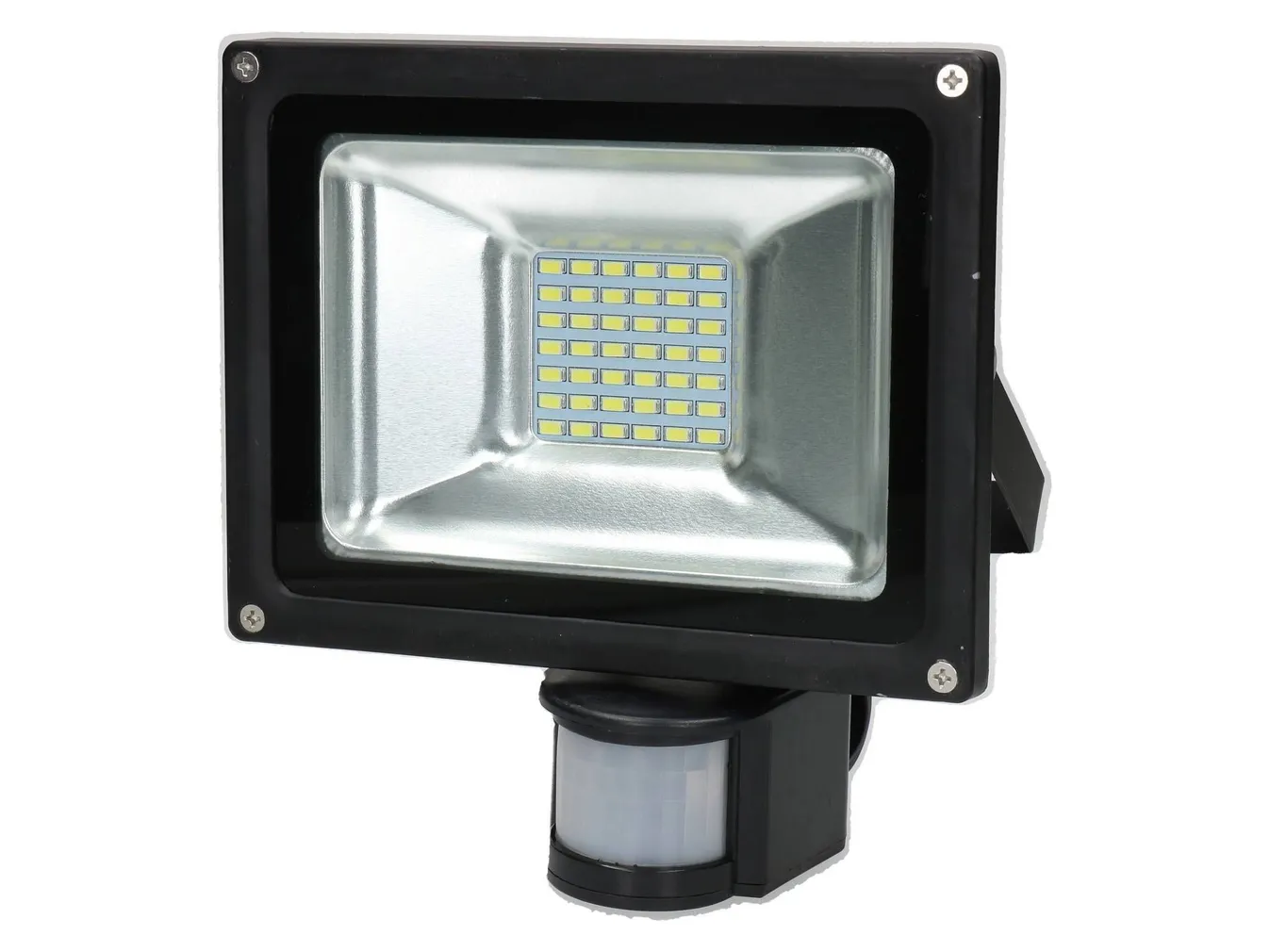 LED PROŽEKTOR 20W LIIKUMISANDURIGA MULTILED 6000K 1300LM IP65 VOLTENO