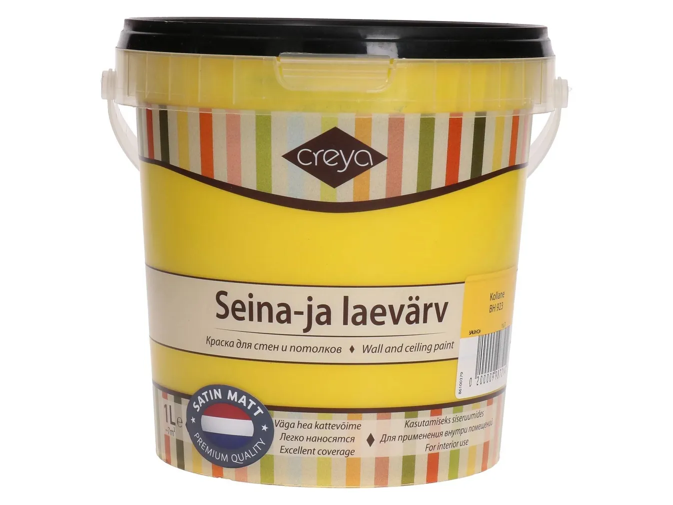 SEINA- JA LAEVÄRV CREYA 1L KOLLANE (BH 923) SIIDMATT