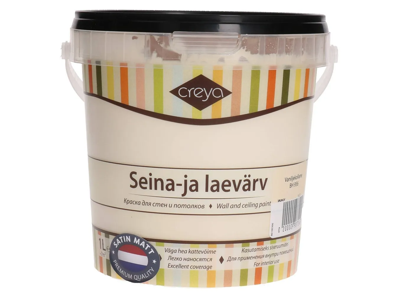 SEINA- JA LAEVÄRV CREYA 1L VANILJEKOLLANE (BH 956) SIIDMATT