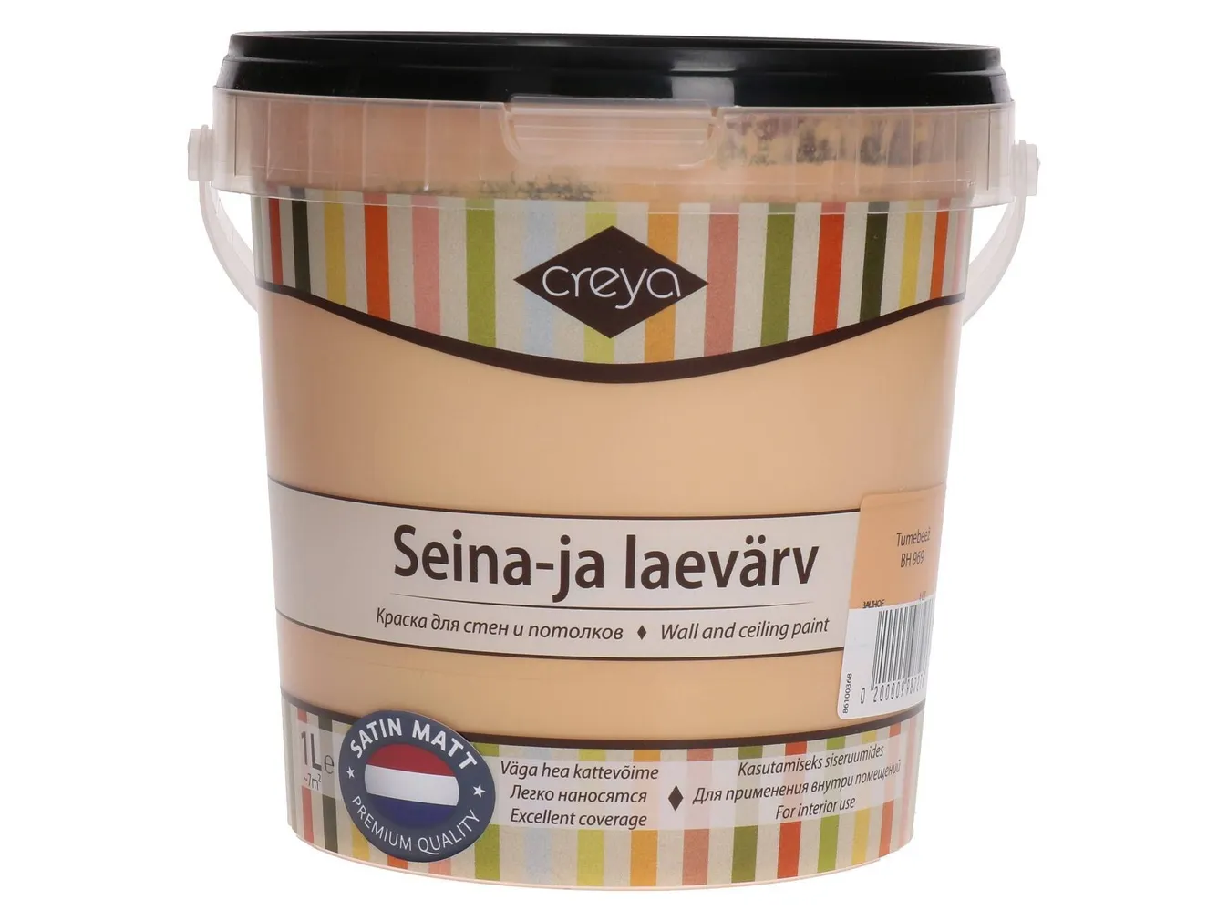 SEINA- JA LAEVÄRV CREYA 1L TUMEBEEŽ (BH 969) SIIDMATT