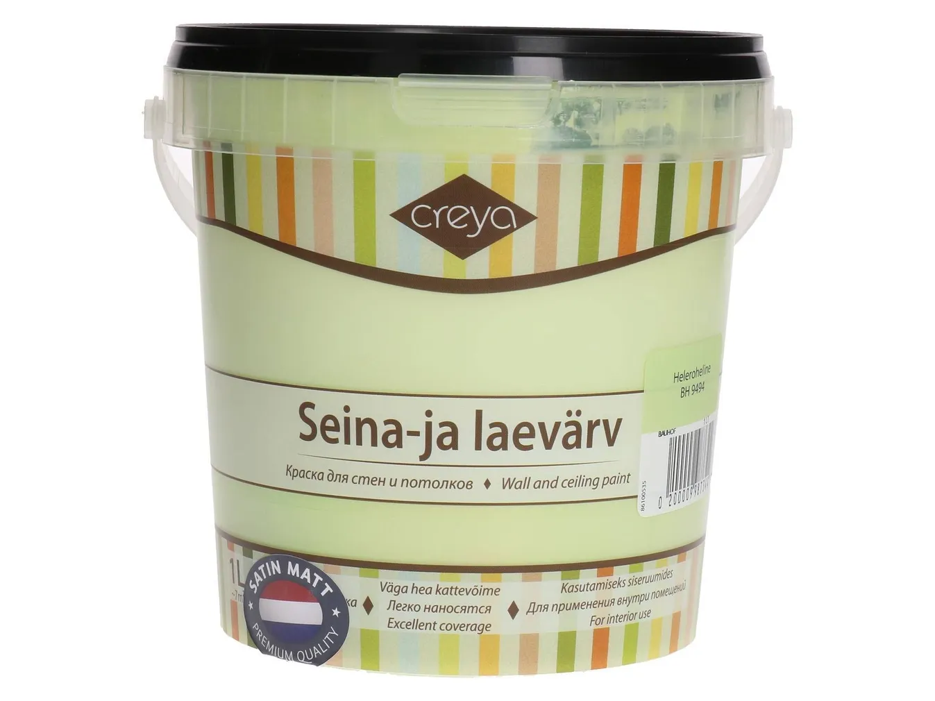 SEINA- JA LAEVÄRV CREYA 1L HELEROHELINE (BH 9494) SIIDMATT