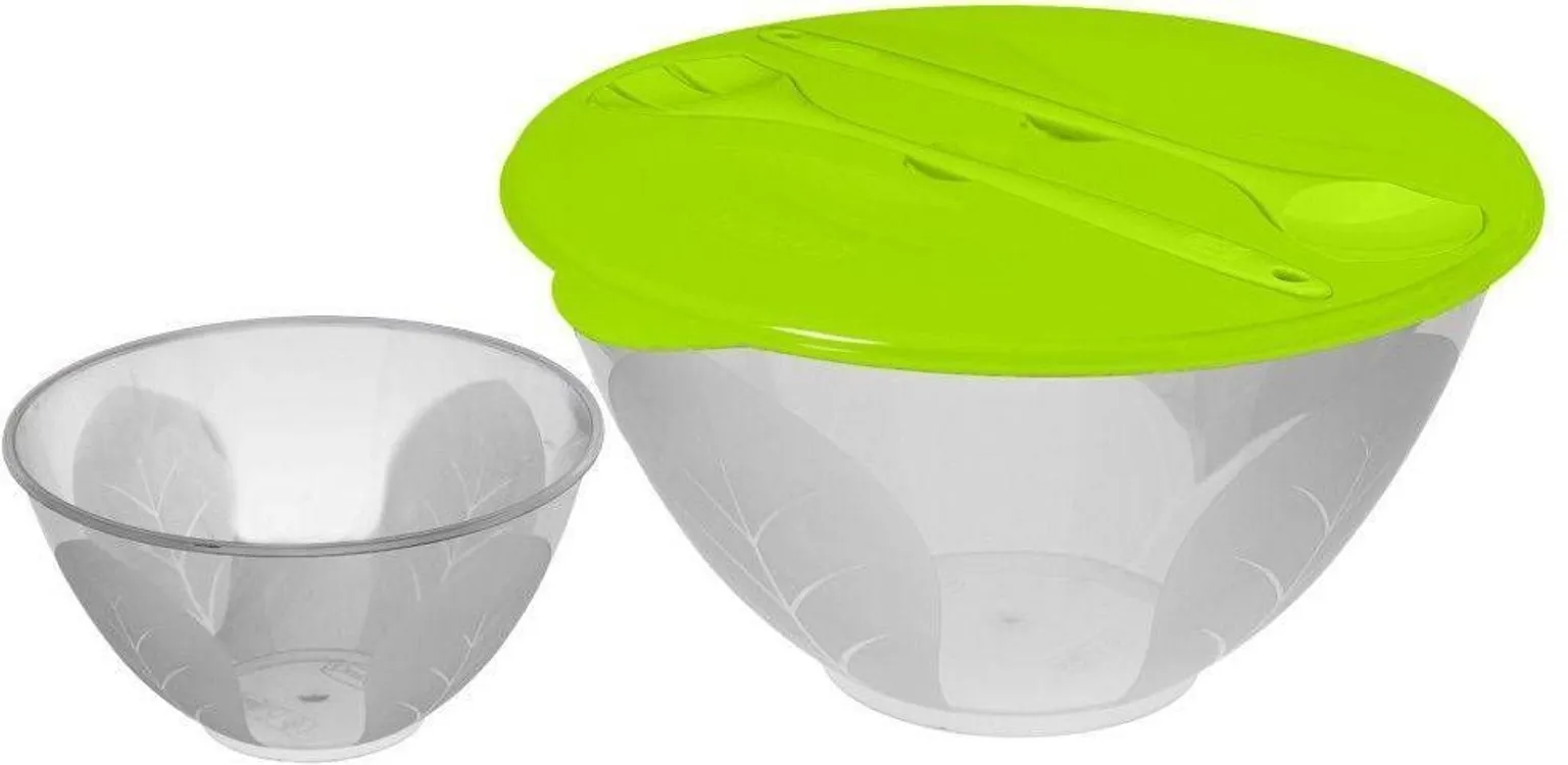 SALATIKAUSS KAANEGA 5L+KAUSS 1L+2 SERVEERIMISLUSIK