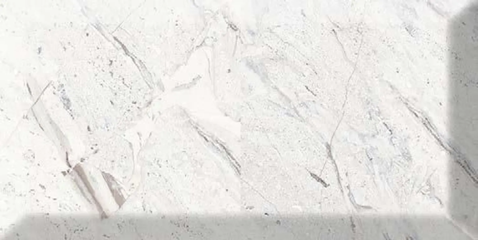 KERAAMILINE SEINAPLAAT BELA VISTA MARMOL WHITE 10X20CM