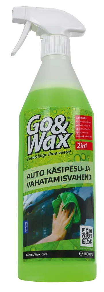 VEEVABA AUTOPUHASTUSVAHEND 1L