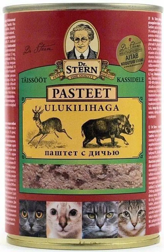 KASSIKONSERV METSLOOMALIHA PASTEET DR.STERN