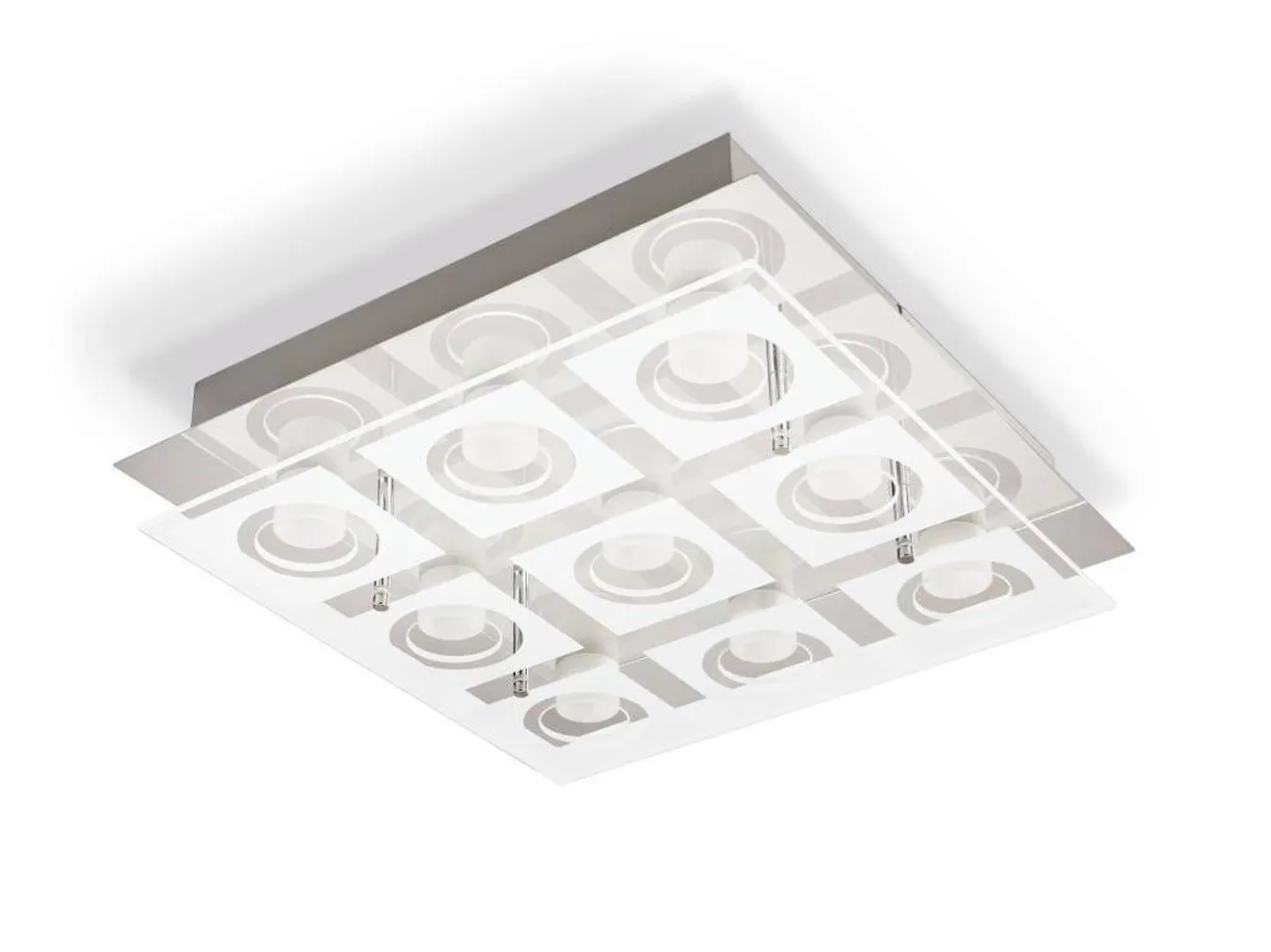 KOHTVALGUSTI POLYGON KROOM 9X5W LED PHILIPS