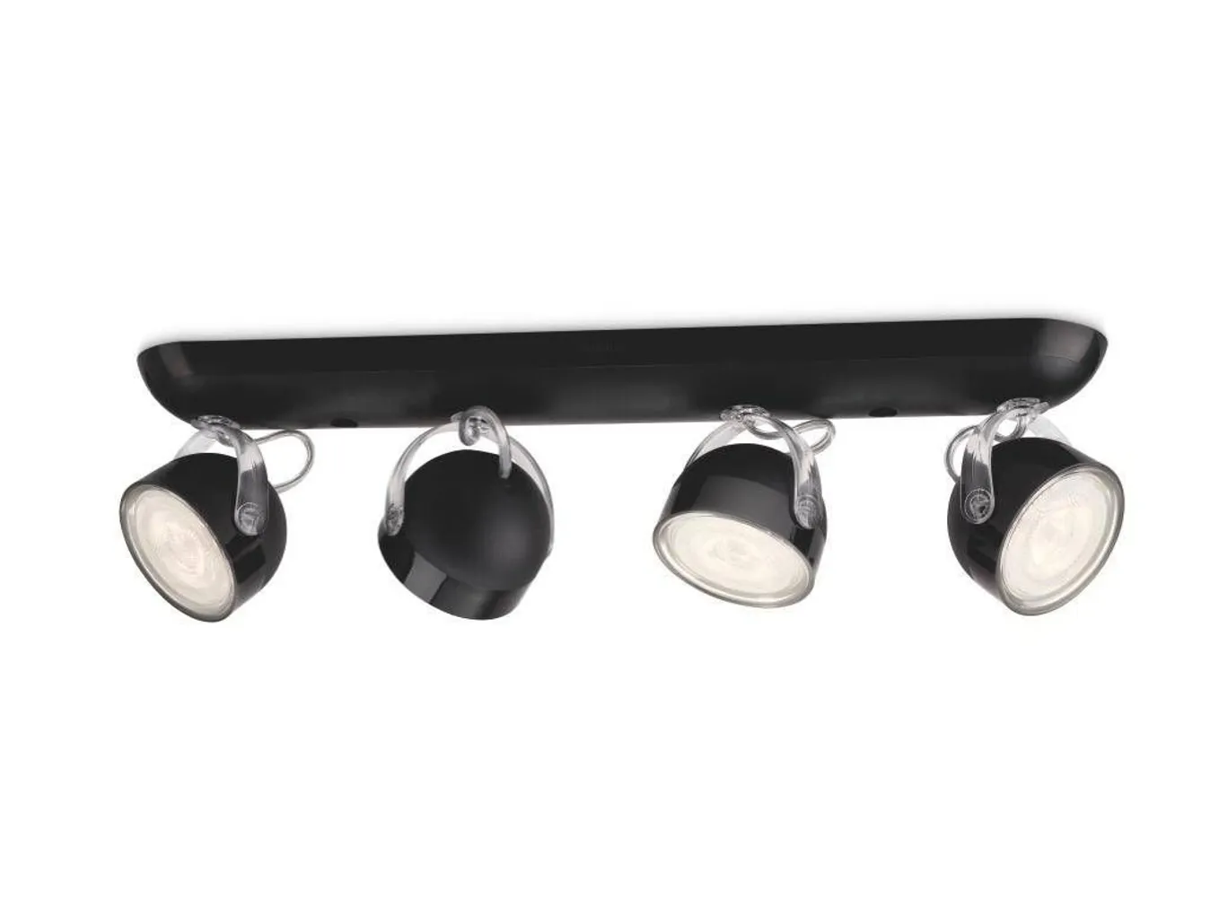 KOHTVALGUSTI DYNA MUST 4X3W LED PHILIPS