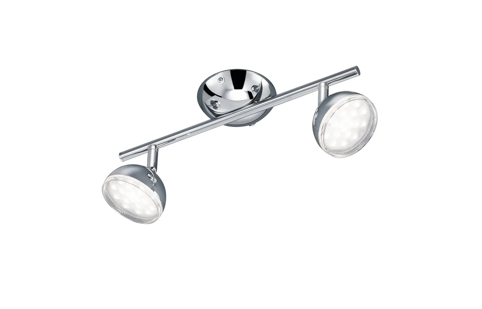 KOHTVALGUSTI TRIO TONDO KROOM 2X3,8W LED 
