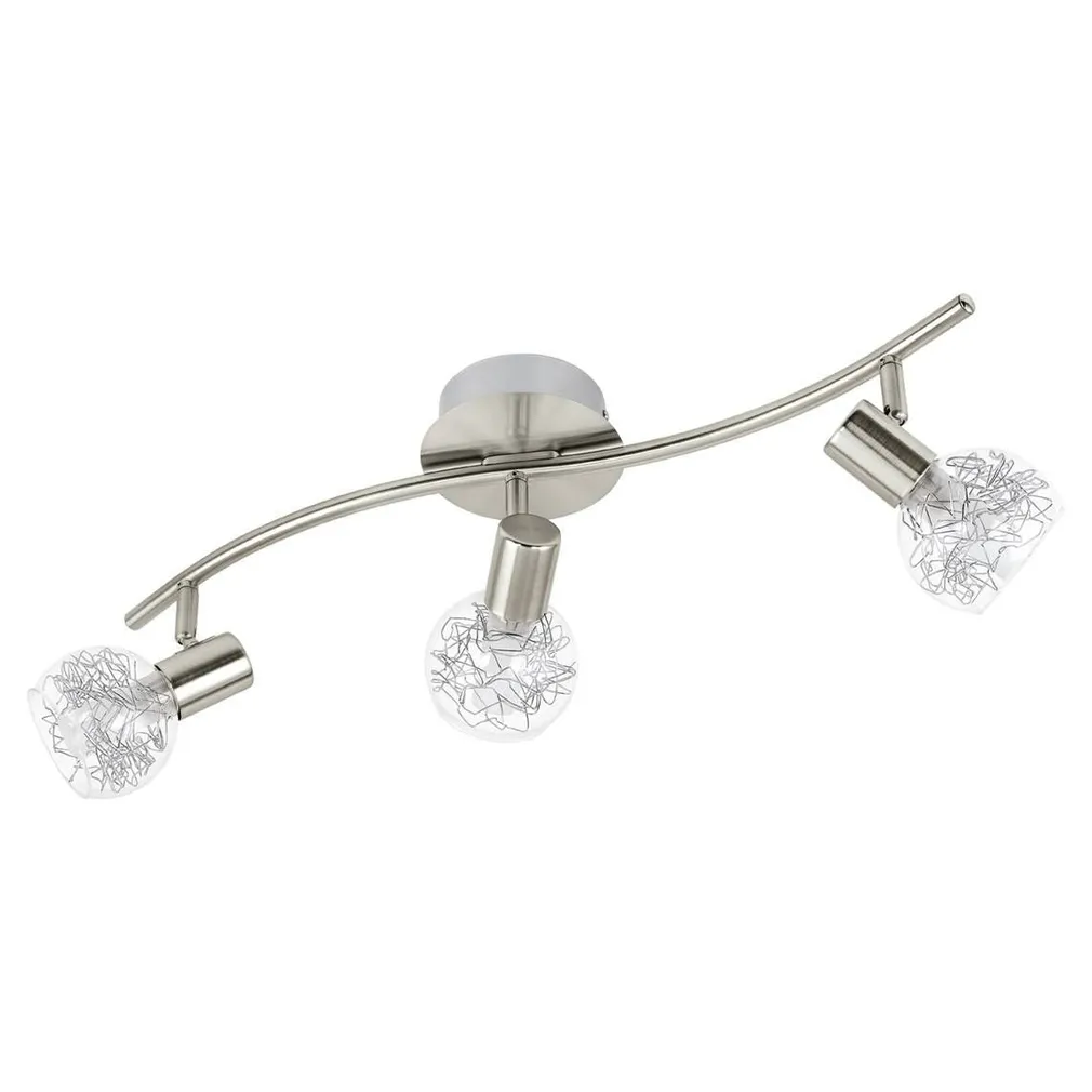 KOHTVALGUSTI BASENTO 3X5W LED NIKKEL EGLO