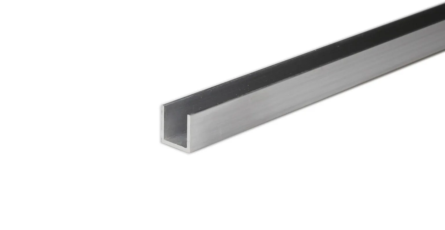 ALUMIINIUM U-PROFIIL ARCANSAS 1000X8X8X1MM