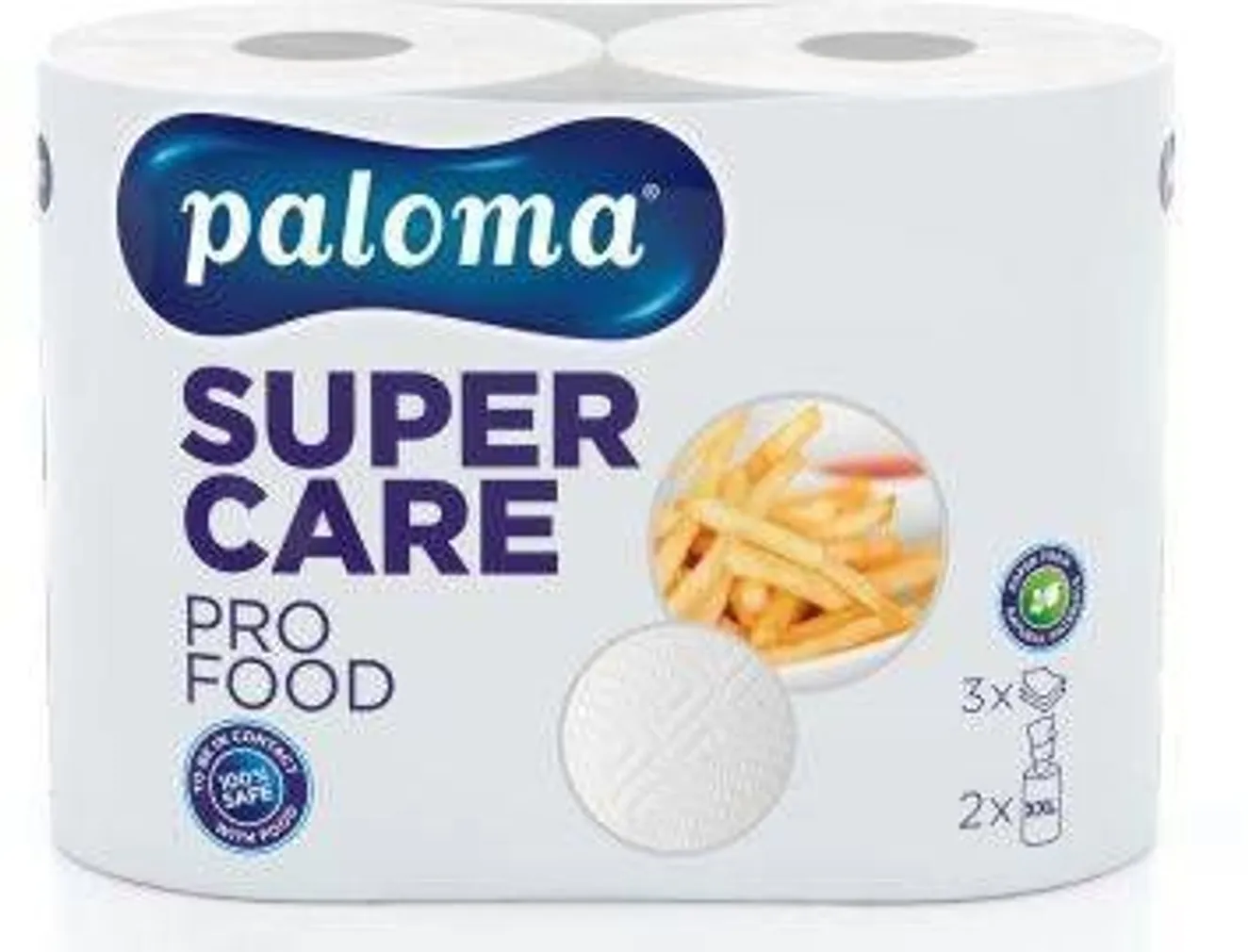 MAJAPIDAMISPABER PALOMA SUPER CARE FOOD XXL VALGE 2 RULLI 1- KIHILINE