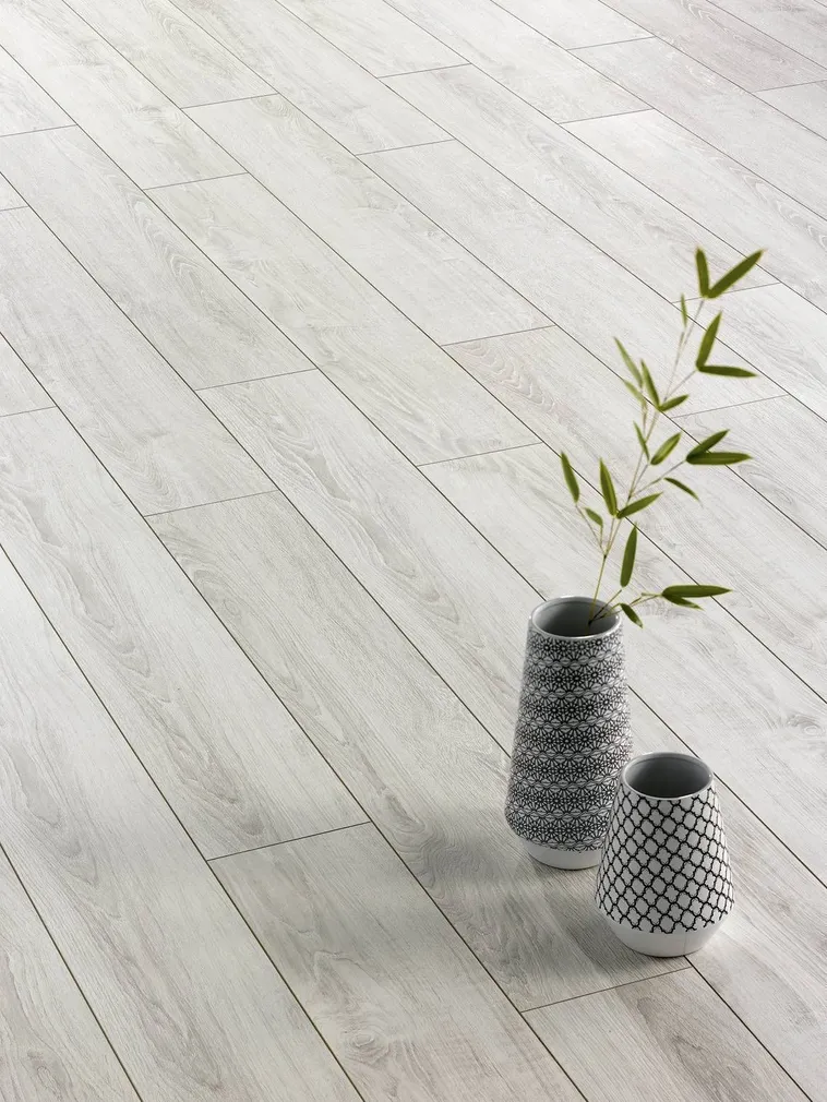 LAMINAATPARKETT ATLANT 8MM BLANCHE OAK 1-LIPP