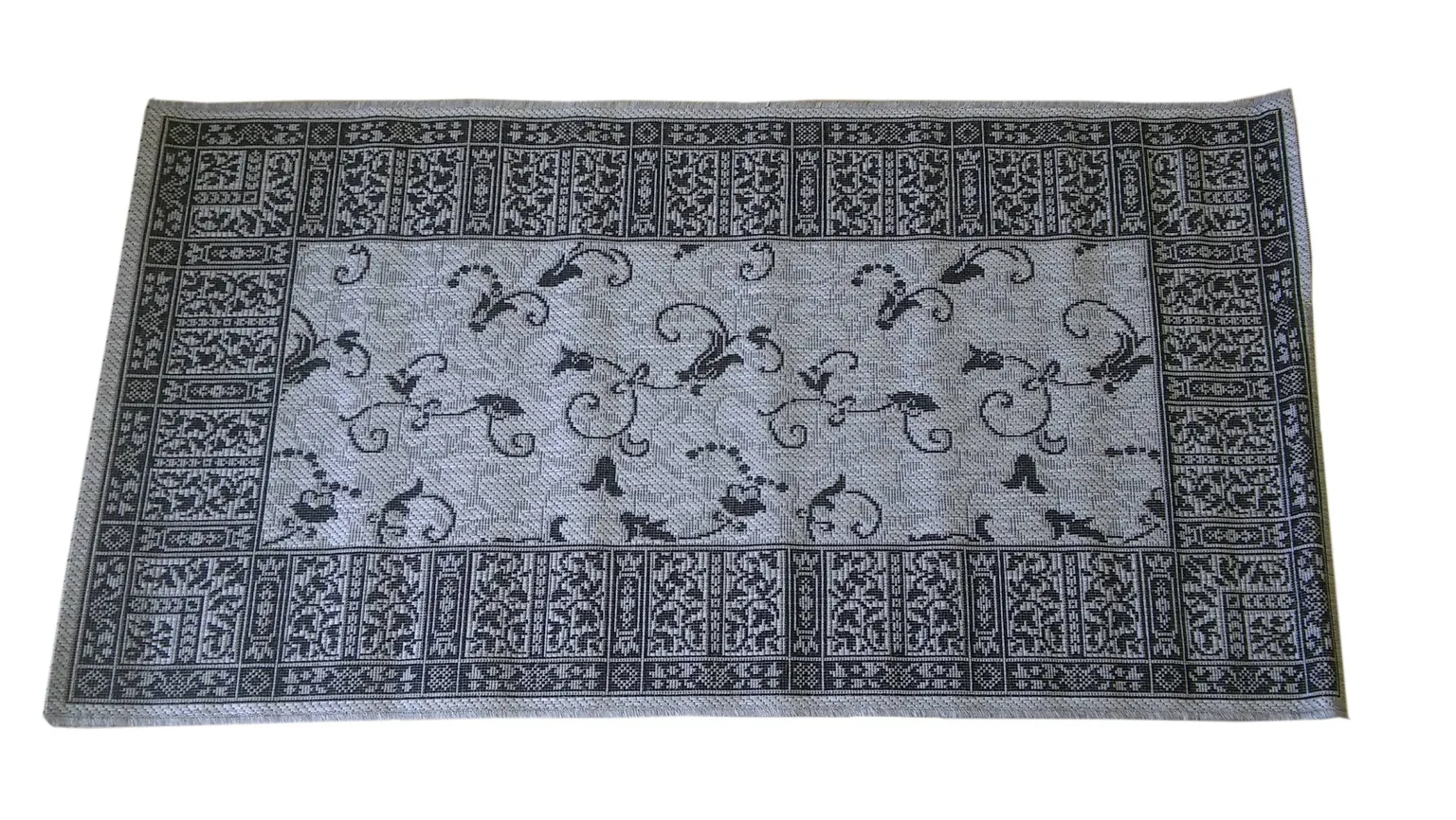 VAIP FLOORLUX 80X150 CM HÕBE/MUST