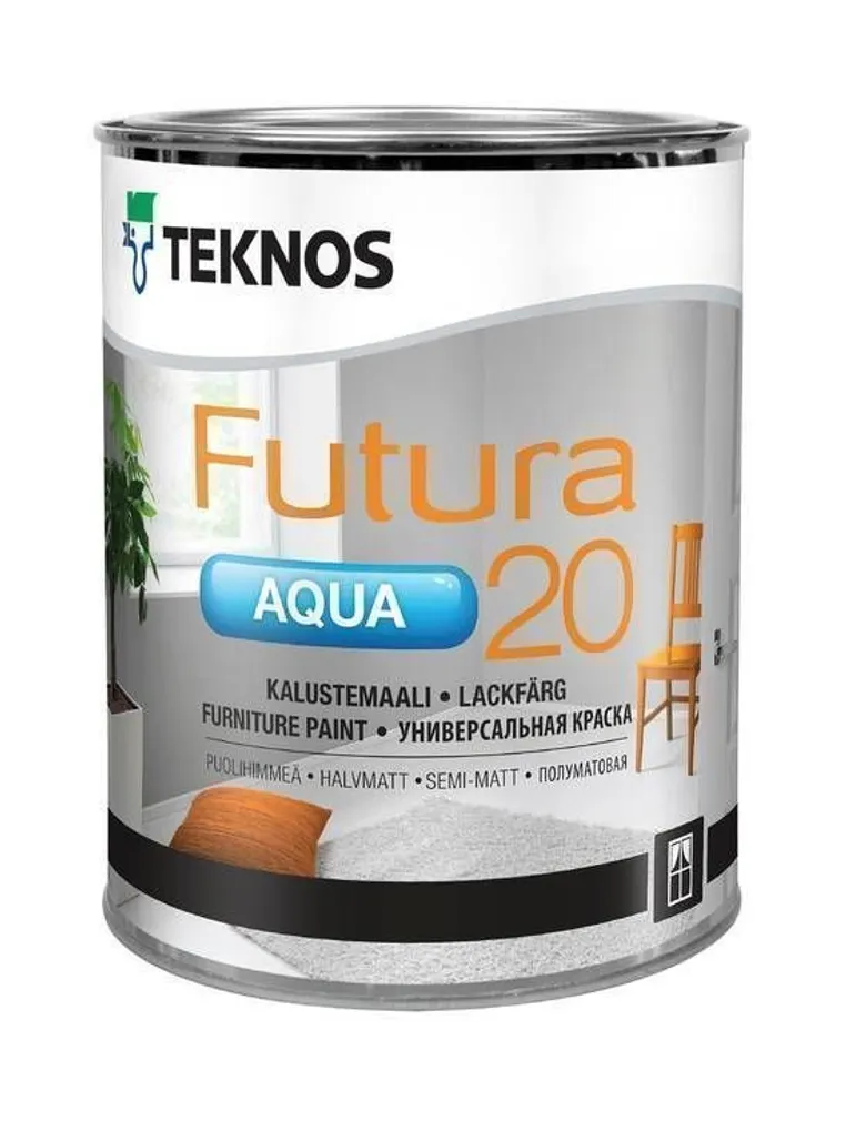 VÄRV FUTURA AQUA 20 0,9L BAAS 1 POOLMATT