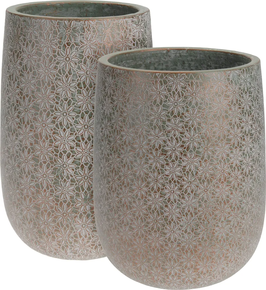 LILLEPOTT TERRACOTTA 295X295X363MM KARIKAKAR