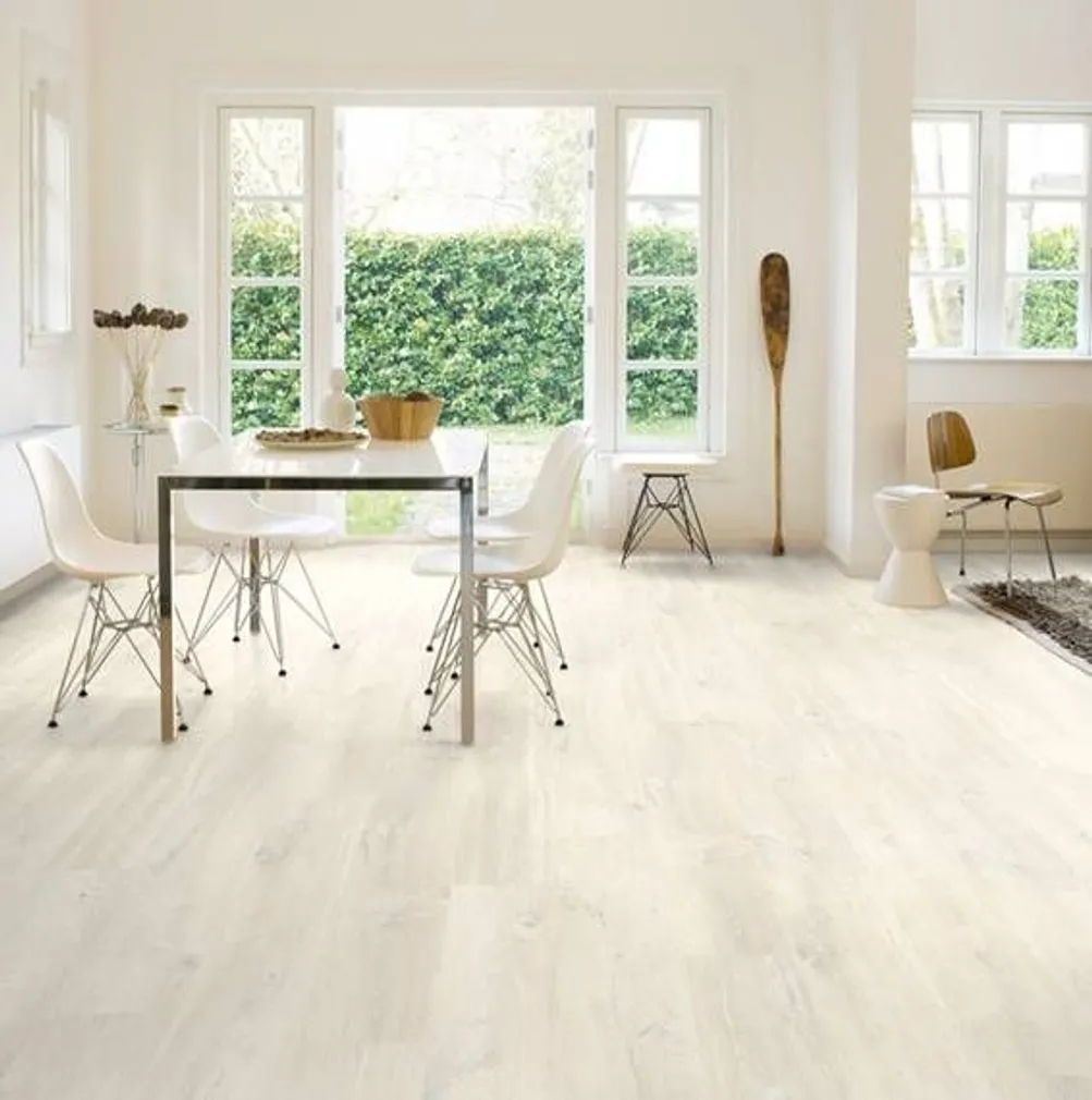 LAMINAATPARKETT CREO CHARLOTTE OAK WHITE 1-LIPP