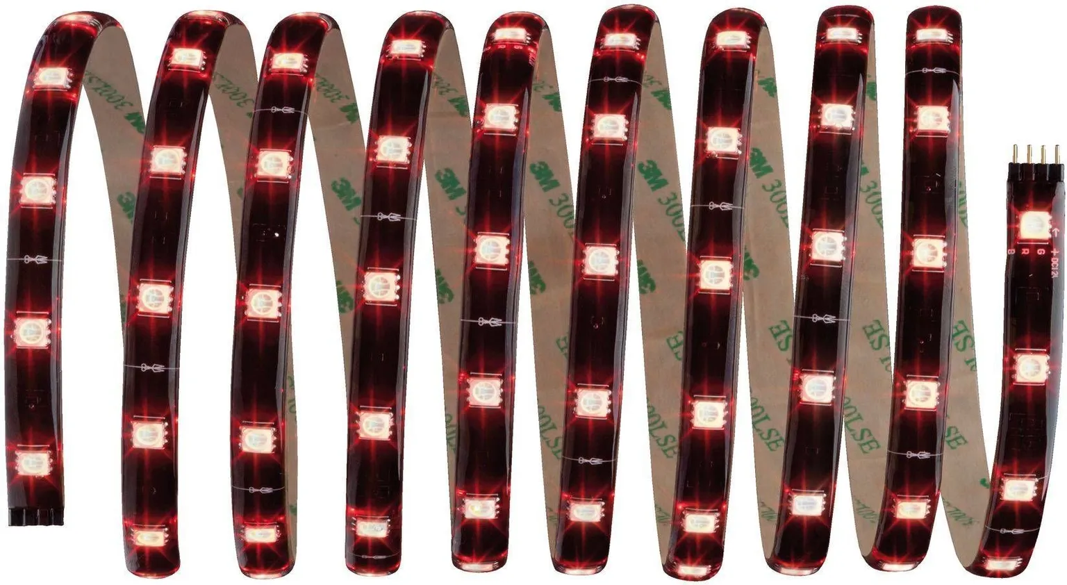 RIBAVALGUSTI LED KOMPL. 3M 28,8W RGB 230/12V YOURLED