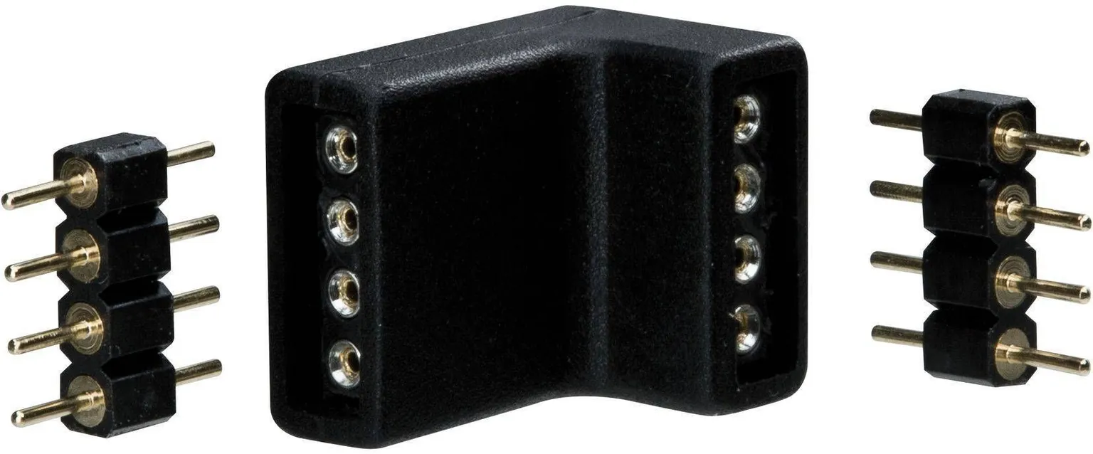 RIBAVALGUSTI LED NURGAJÄTK MUST / VALGE YOURLED