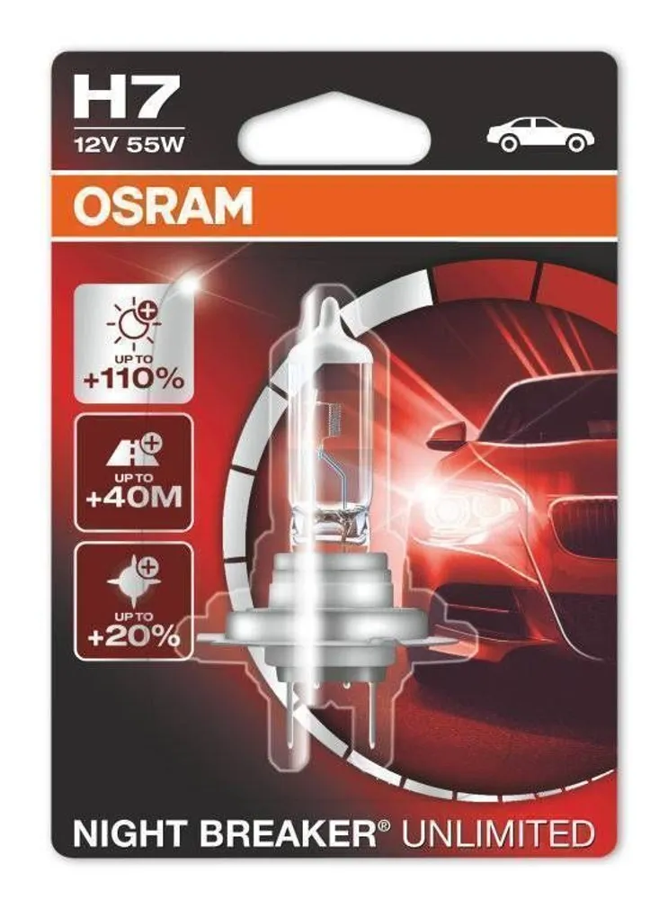 AUTOPIRN NIGHT BREAKER UNLIMITED H7 55W 12V PX26D