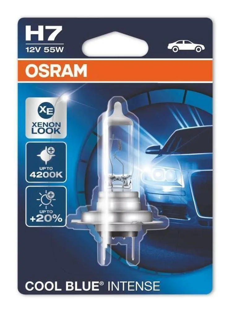 AUTOPIRN COOL BLUE INTENSE H7 55W 12V PX26D BLI1DK