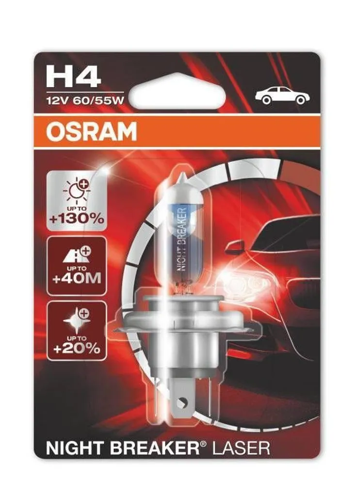 AUTOPIRN NIGHT BREAKER LASER H4 60/55W 12V P43T