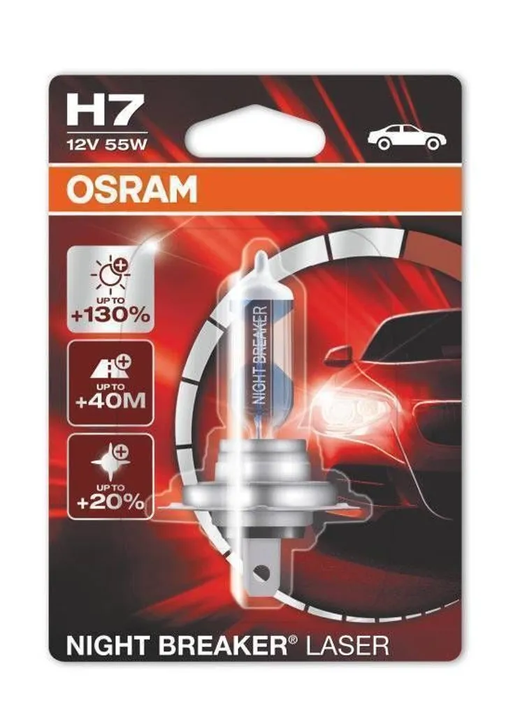 AUTOPIRN NIGHT BREAKER LASER H7 55W 12V PX26D