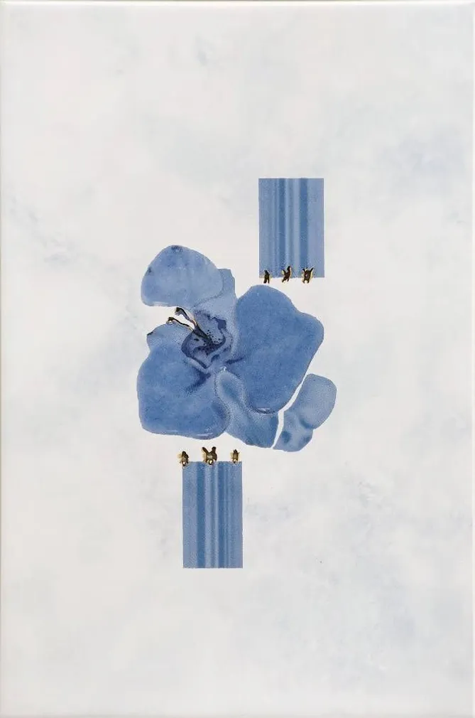 KERAAMILINE DEKOORPLAAT ATEM GOYA BLUE 20X30CM