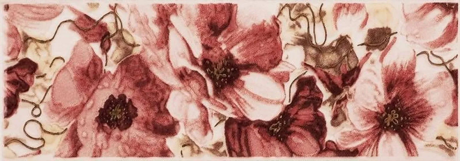 KERAAMILINE DEKOORPLAAT ATEM LIANA FLOWER 7X22CM