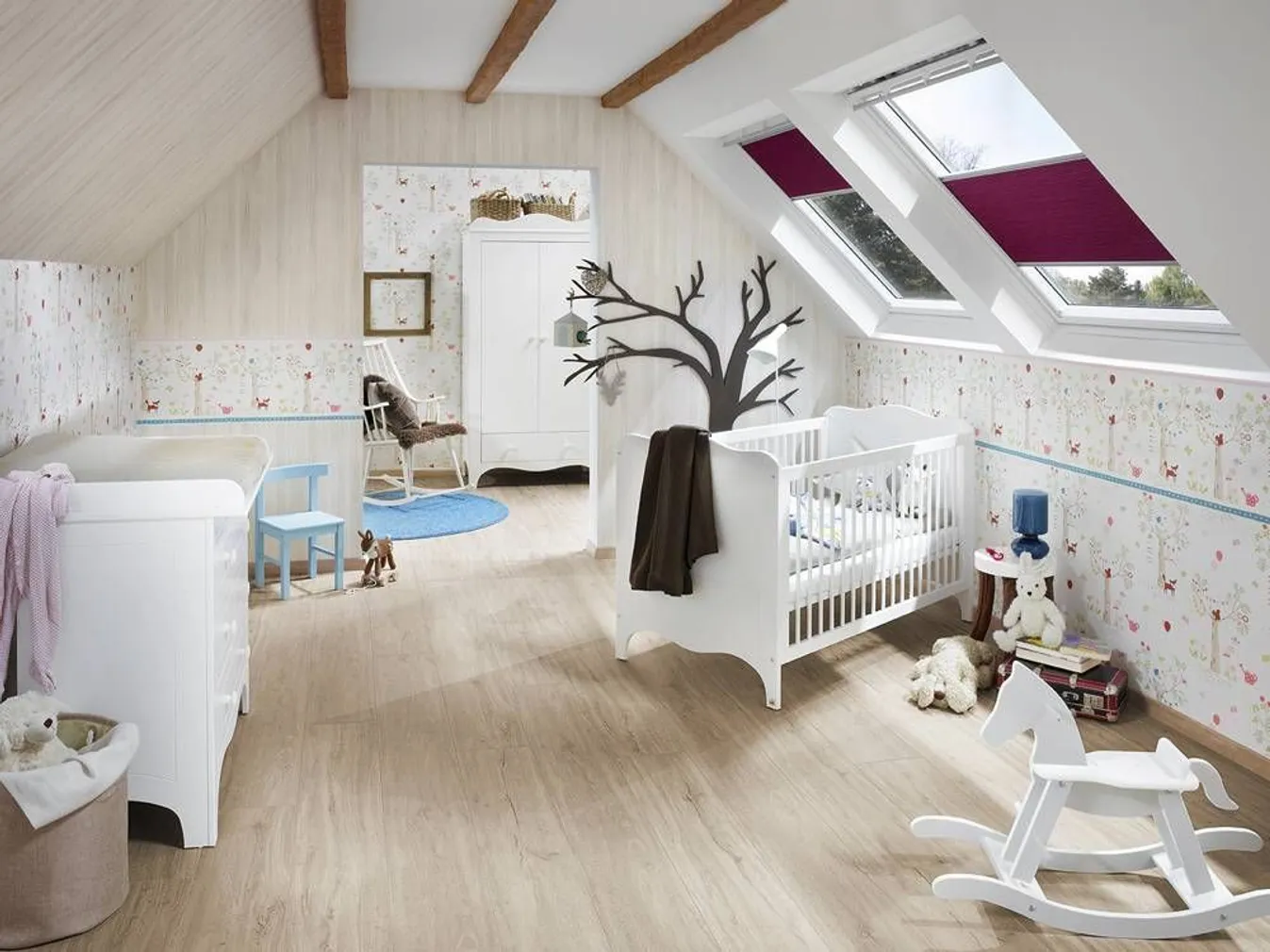 TAPEET KIDS&TEENS II 246308 0,53X10,05M HELE PUIT