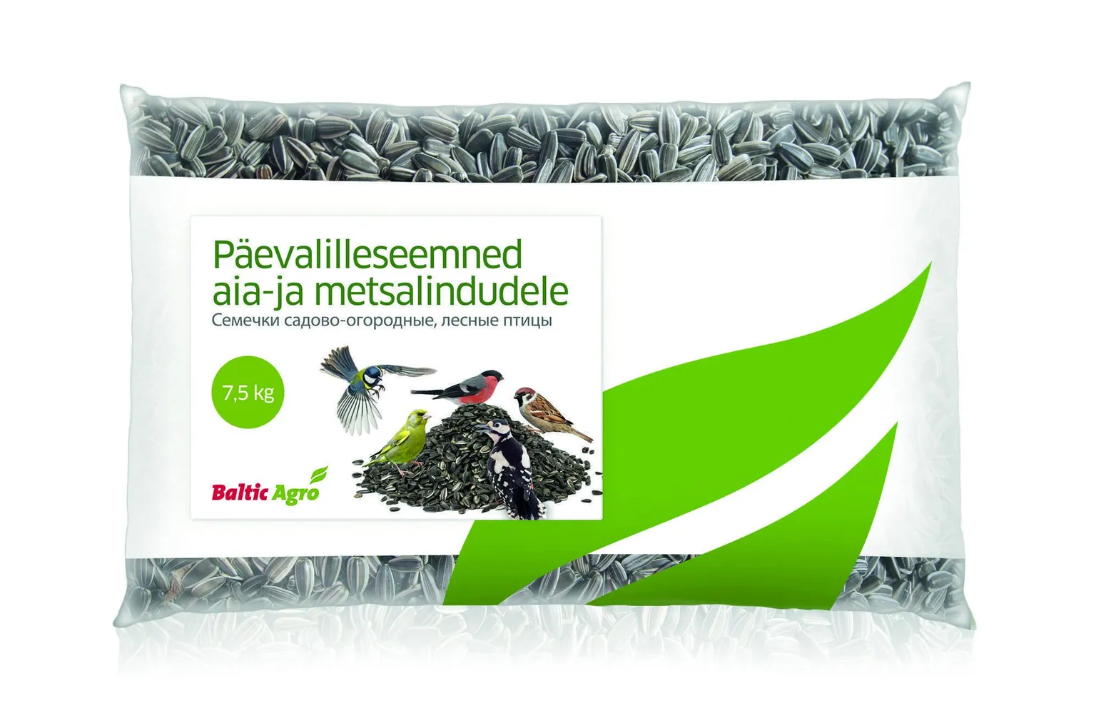 LINNUTOIT PÄEVALILLESEEMNED AIA- JA METSALINDUDELE BALTIC AGRO 7,5KG