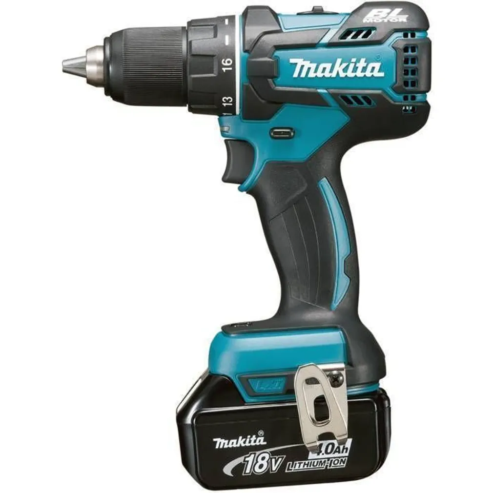 AKUTRELL MAKITA DDF480M 18V ILMA AKU JA LAADIJATA