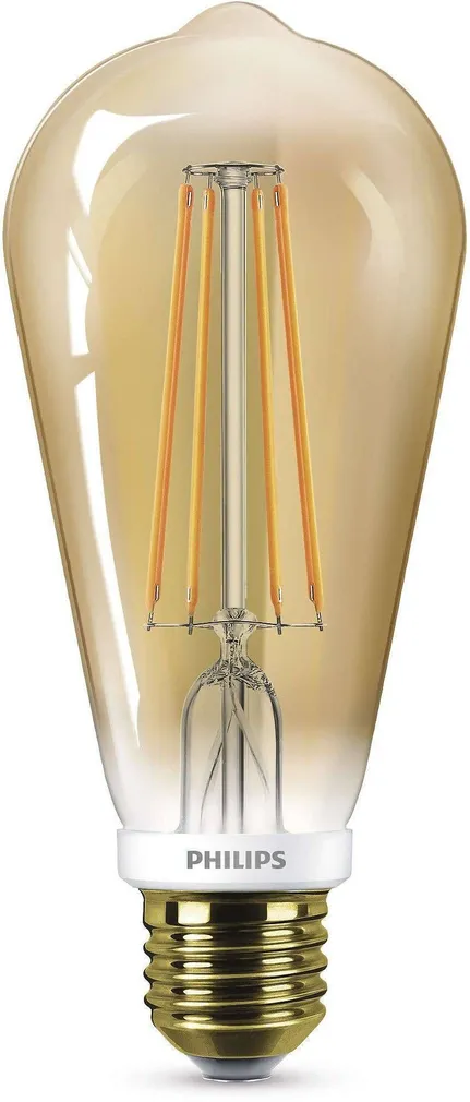 LED LAMP CLASSIC 7 - 50W ST64 E27 2000K GOLD PHILIPS