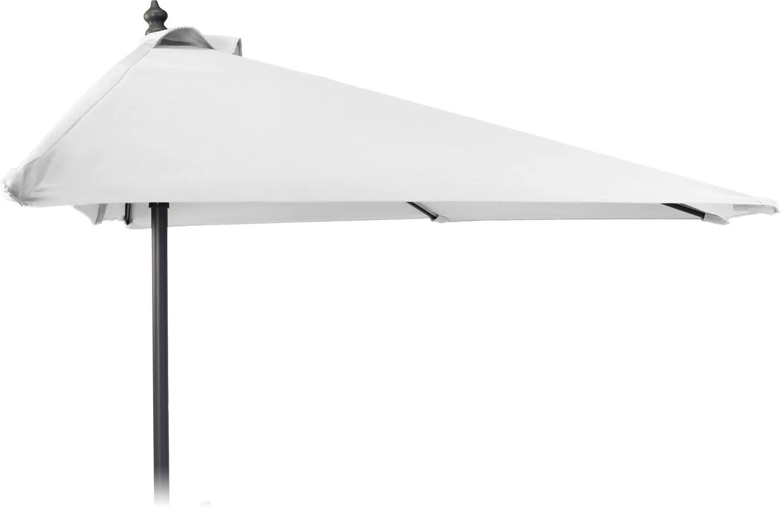 PÄIKSEVARI TERRASSILE Ø250CM VALGE