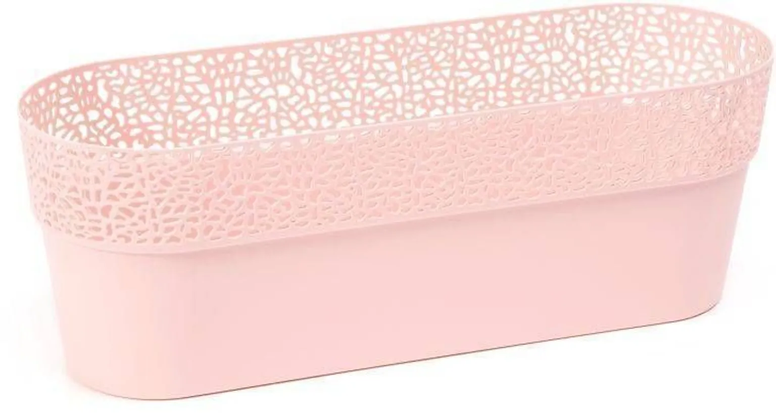 LILLEPOTT ROSA OVAALNE 38CM, ÕRNROOSA, PLASTIK