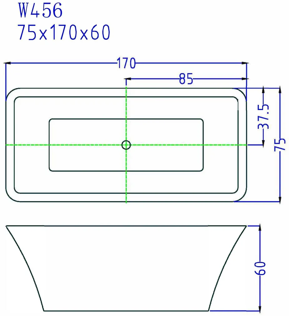 VANN W456 170X80CM