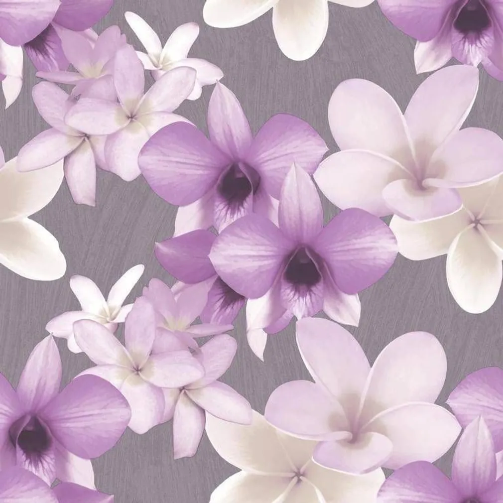 TAPEET TROPICAL FLOWERS 10,05X0,53M