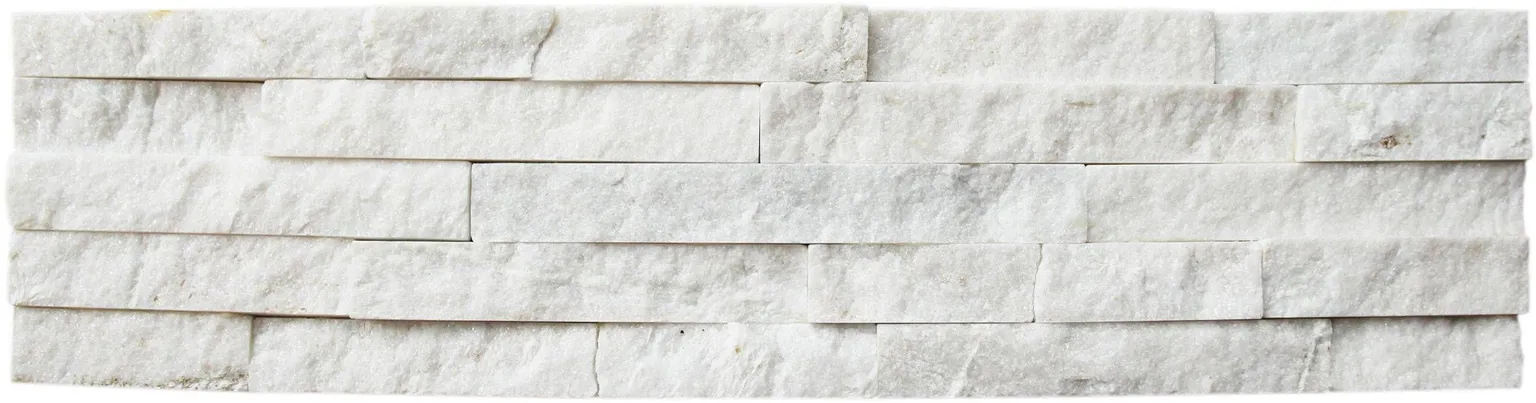 LOODUSKIVI QUARZITE WHITE 150X600X10-20MM